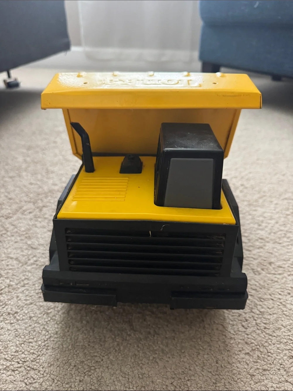 Tonka Yellow and Black Dump Truck Toy